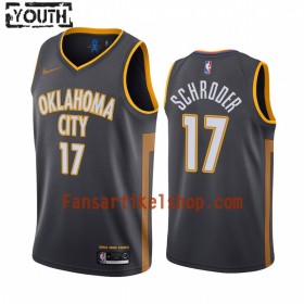 NBA Oklahoma City Thunder Trikot Dennis Schroder 17 Nike 2019-2020 City Edition Swingman - Kinder